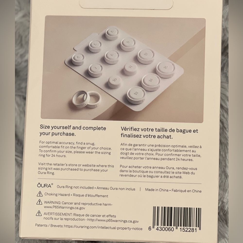 Oura Ring Sizing Kit - Picture 2 of 3
